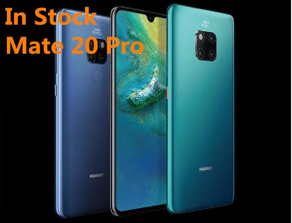 Смартфон huawei mate 20 Pro, 6,39 дюймов, полноэкранный, Kirin 980, четыре ядра, 8 ГБ ОЗУ, 256 Гб ПЗУ, Android 9,0, телефон с отпечатком пальца