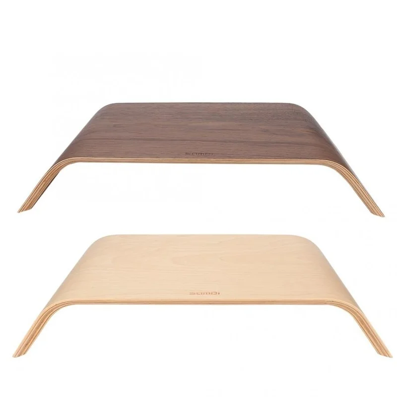 

For Samdi Wooden Computer Monitor Stand Universal Dock Holder Display Bracket for iMac PC Notebook Computermputer