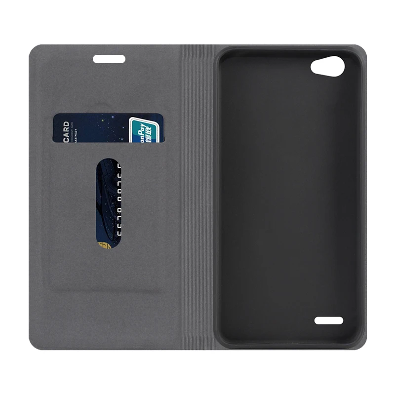 Чехол для телефона из искусственной кожи с деревянным лицевым покрытием Tecno Pop 1