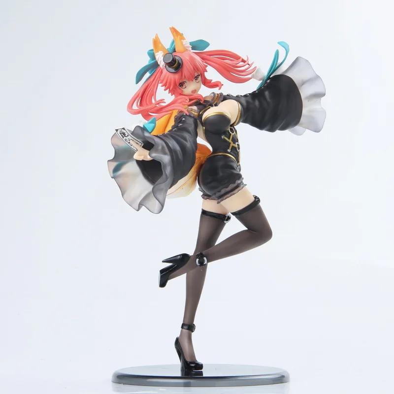 Fate Extra CCC Caster Tamamo no Mae 1/7 Масштаб Сексуальная окрашенная ПВХ фигурка Коллекционная