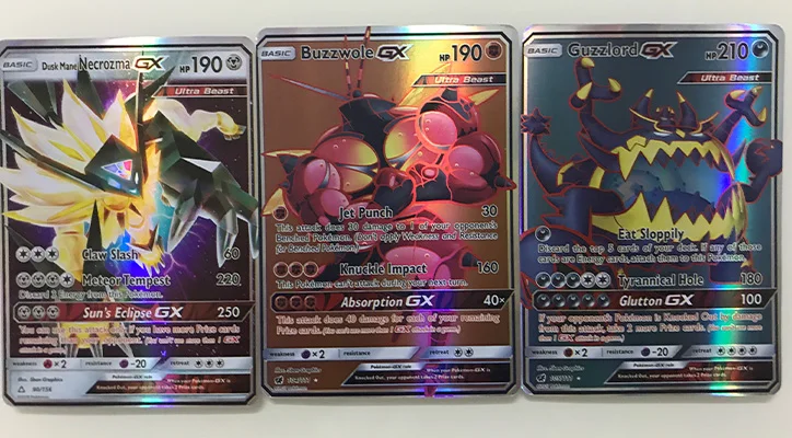 200 шт. GX MEGA Shining TAKARA TOMY карты игры битва карт 25 100 шт. Pokemon Kaarten альбом торговые карты коробка игрушки для детей