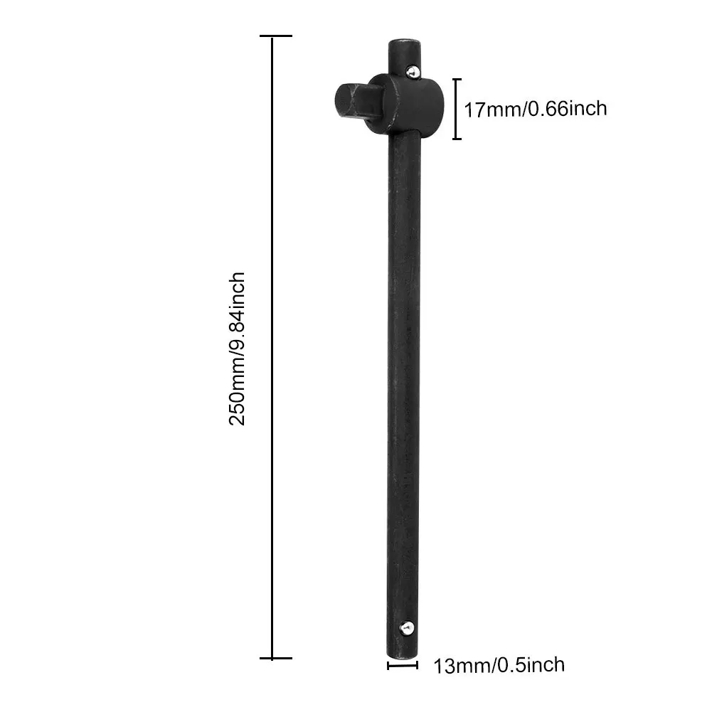 

Socket Wrench Breaker Bar Drive Torque Ratchet Wrench Bar 1/2 T Rod Universal Force Lever Steering Handle Repair Hand Tools
