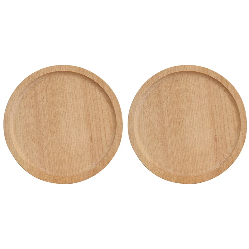 

Деревянная посуда, сервировочные тарелки, набор из 2 тарелок для ужина, салата и десертов: легкие и прочные, любители природы