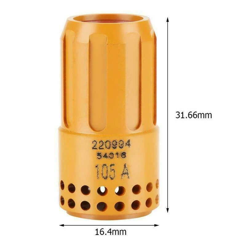 

220994 Swirl Ring Cutting Torch Consumables Plasma Retaining Cap Welding Nozzle