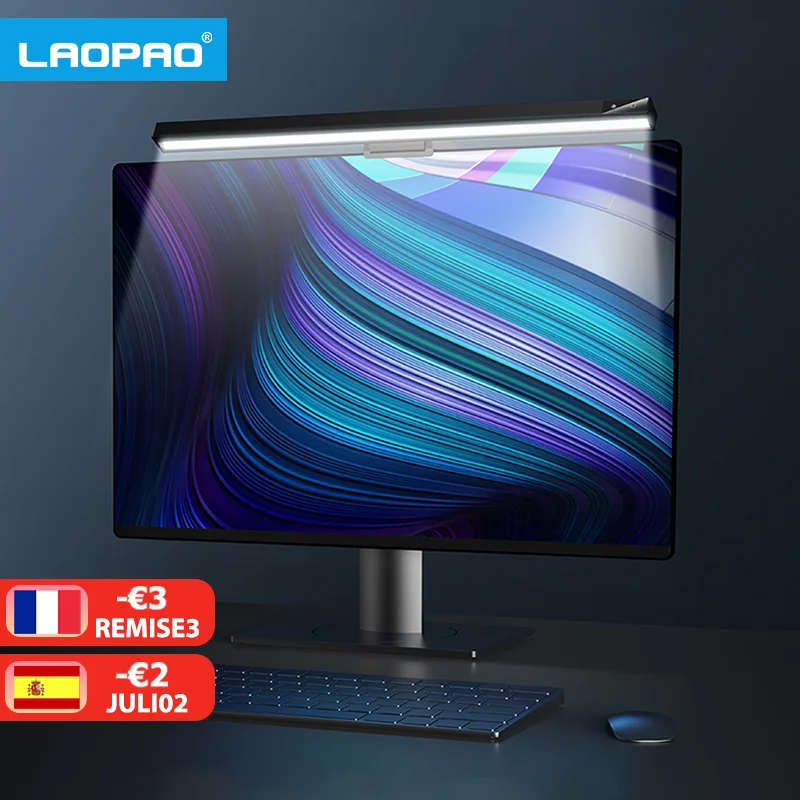 LAOPAO Screenbar настольная лампа для портативного компьютера 3 цвета Плавная тусклая
