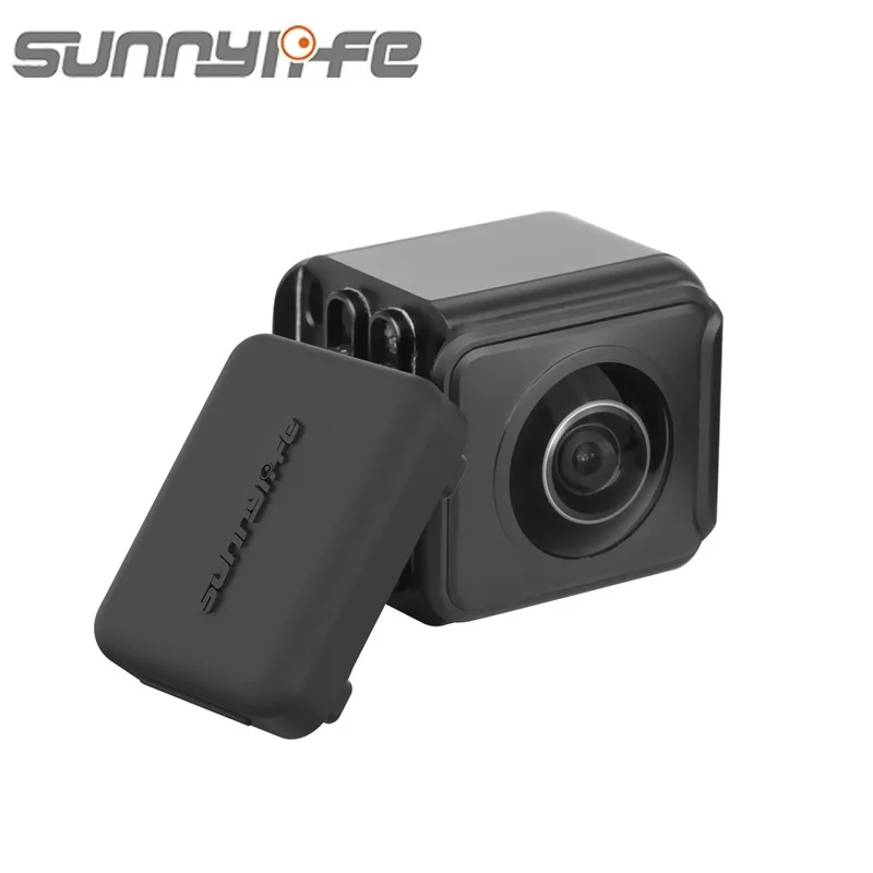 Sunnylife 2 шт силиконовый чехол для экшн камеры корпус пылезащитный Insta360 ONE R 4K