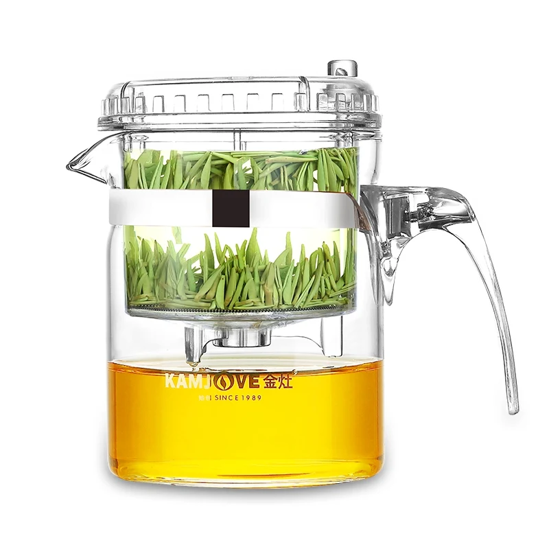 

[Великолепный] искусственная чашка Kamjove для чая * чайник 300 мл, элегантный чайник PiaoYi Bei, стеклянный чайник 300 мл