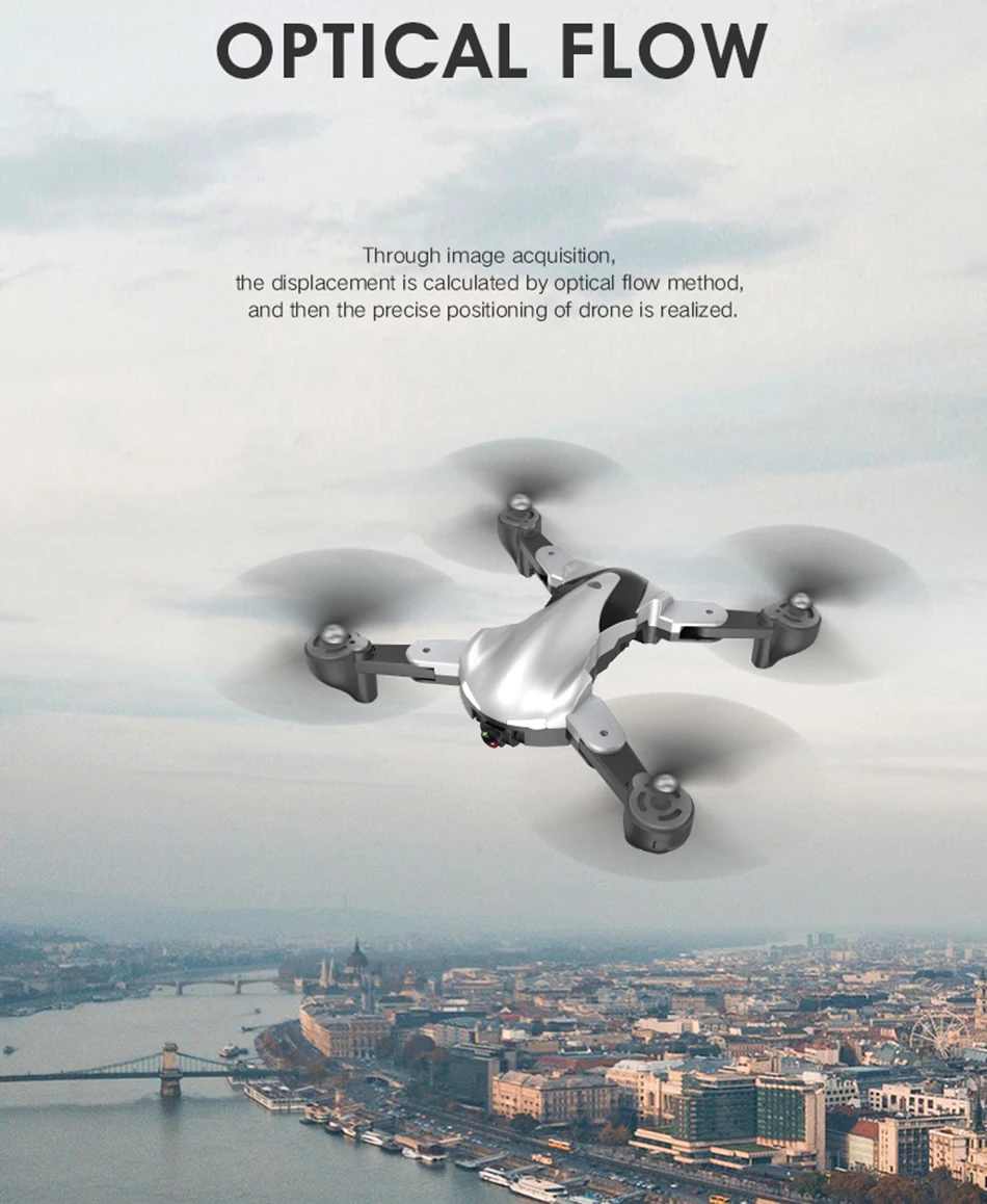 KEELEAD X13S Дрон 4K wifi FPV камера Дрон 1080P HD Двойная камера оптический поток складной RC Квадрокоптер селфи Дрон VS SG106 M69G