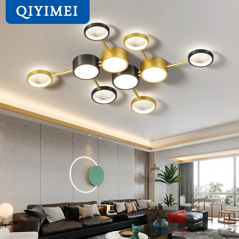 

Modern LED Chandeliers Indoor Lamps Luster For Bedroom Dining Study Living Room HOME Decoration Fixtures Lighting Hanging Lamps