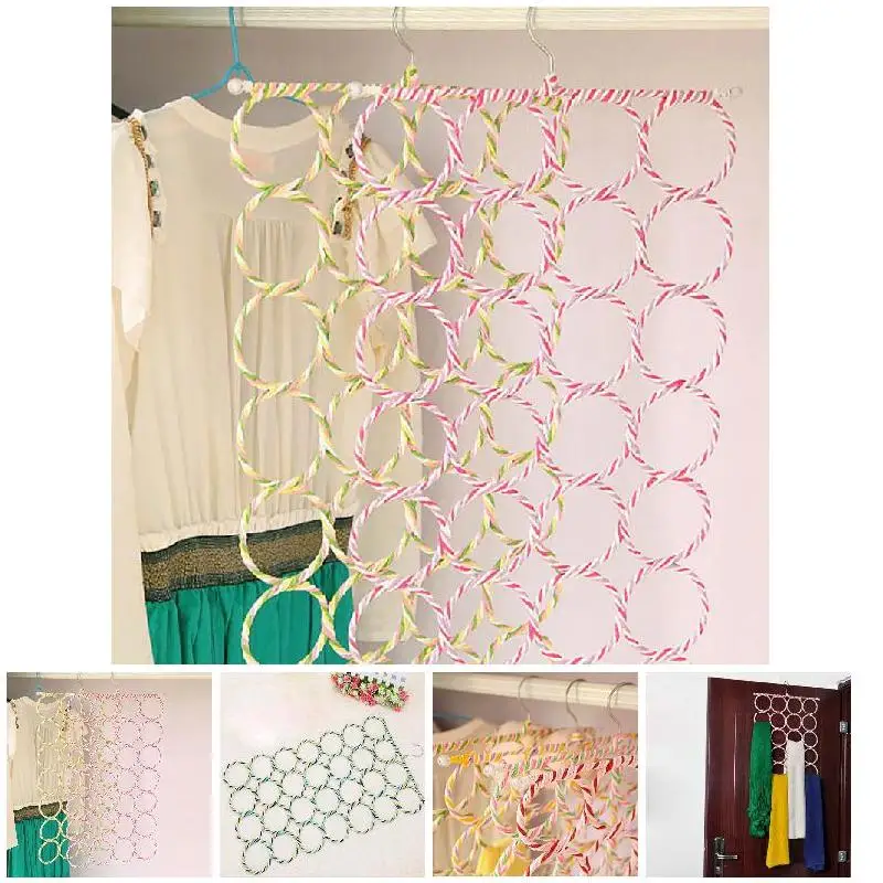 

Foldable Hanger Holder Space Saving Wardrobe Closet Organizer for Socks Tie Scarf Belt Shawl Hangers Clothing Wardrobe Storage