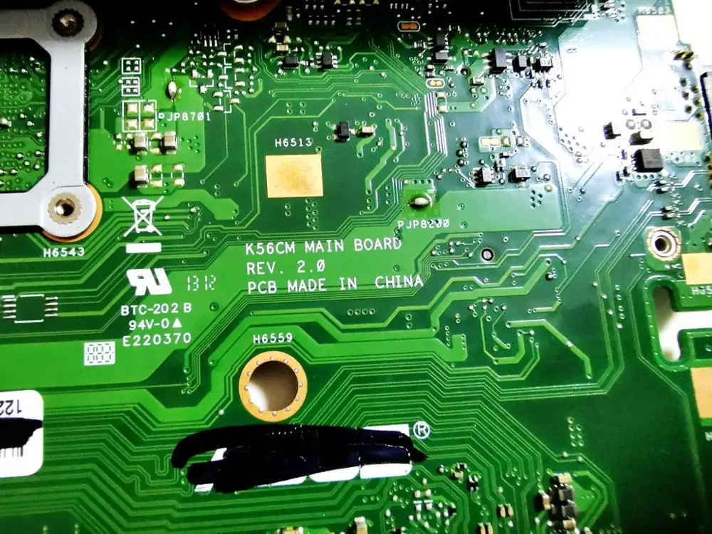 Original for ASUS K56CM laptop motherboard I7-3517U REV 2.0 tested good free shipping |