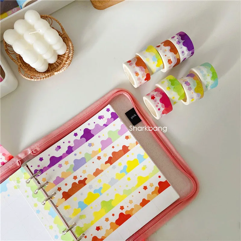 Sharkbang 2 см x 5 м декоративная лента со звездами для самостоятельного украшения