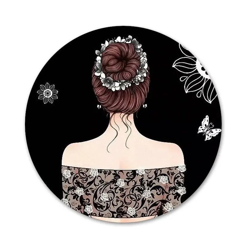 58 мм самую последнюю невесты Одежда для свадьбы значок брошь заколка аксессуары