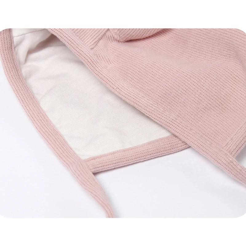 

2021 New Autumn Winter Warm Baby Cute Elk Ear Beanie Cap Ear Protection Solid Color Hat