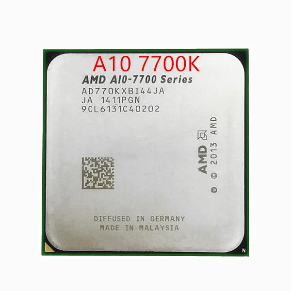Бесплатная доставка AMD A10 7700K гнездо FM2 AD770KXBI44JA четырехъядерный процессор для