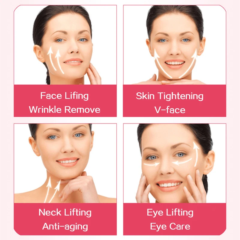 Koop Ultrasone Mini Hifu Rf Massager Voor Gezicht Anti Rimpel Aanscherping Machine Multi-Functionele Facial Lifting Schoonheid Apparaten