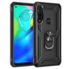 Роскошный бронированный противоударный чехол с защитой от падения Защитите свой принести Кронштейн для мобильного телефона чехол для Motorola Moto G E7 играть Мощность 2021 один 5G ACE крышка