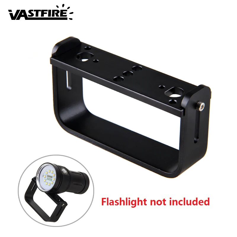 Профессиональный фотографический светильник для дайвинга с зажимом и ручной