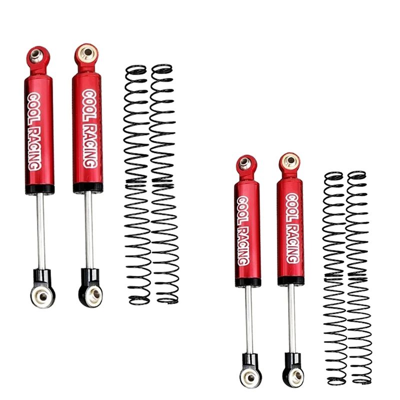 

COOL RACING 2Pcs Internal Shocks Absorber Metal For 1/10 RC TRX-4 Wraith SCX10 D90 Parts Accessory