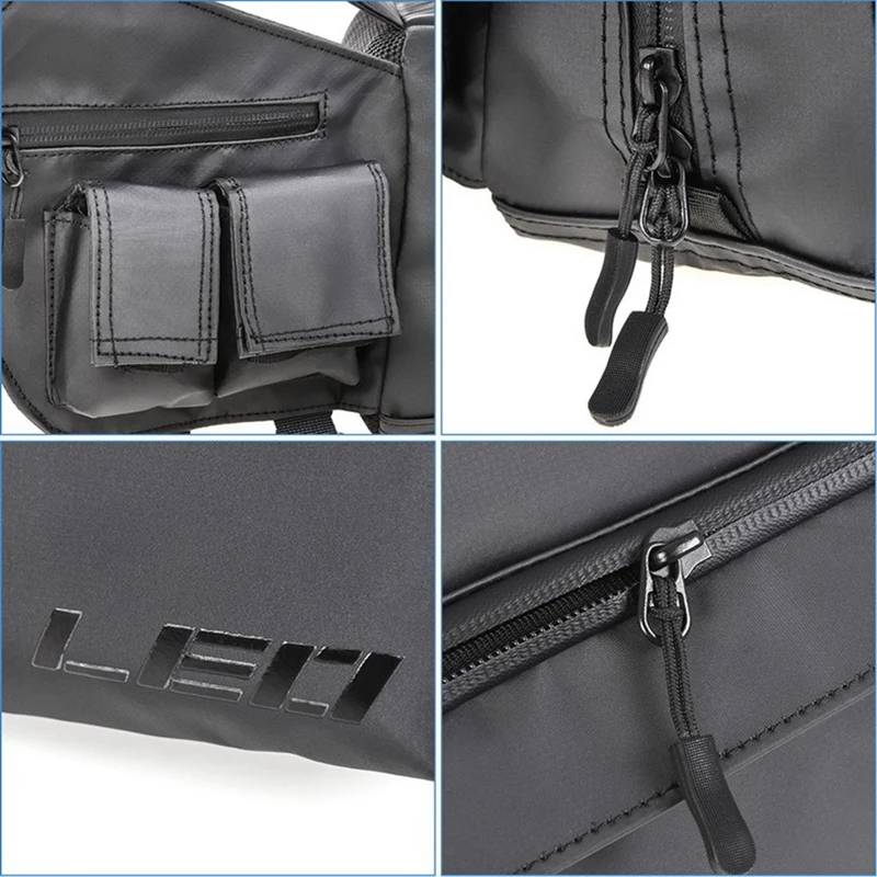 

LEO Fishing Bag EVA Waterproof Fishing Tackle Lure Bag Multipurpose Outdoor Photograph Carrier Men Waist/Shoulder Bag