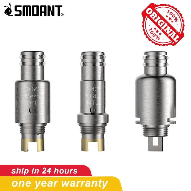 Оригинальный Smoant Pasito замена катушки vape для комплект RBA DTL сетка MTL Ni-80 Одиночная |