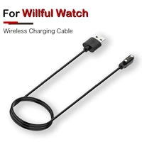 smart watch usb magnetic charger fast charging power cable for willful ip68 willful sw021 sw025 sw023 id205u id205s id205l id216