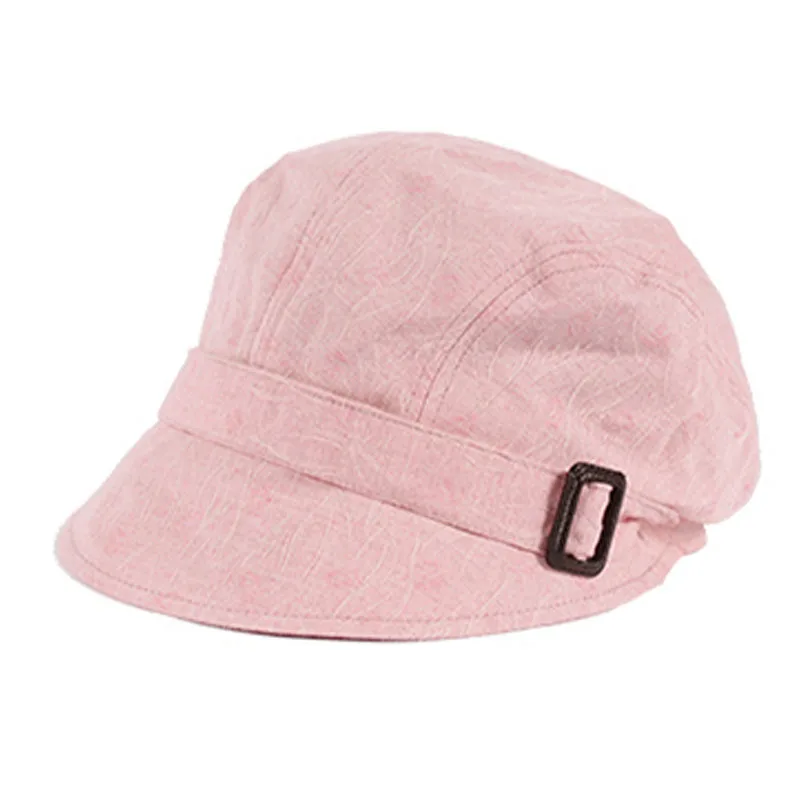 Newest woman Cotton Sun Hat Women Summer Outdoor Foldable Beach Hats Blue Pink Dark Gray Wide Brim Casual Visor Caps ladies | Аксессуары