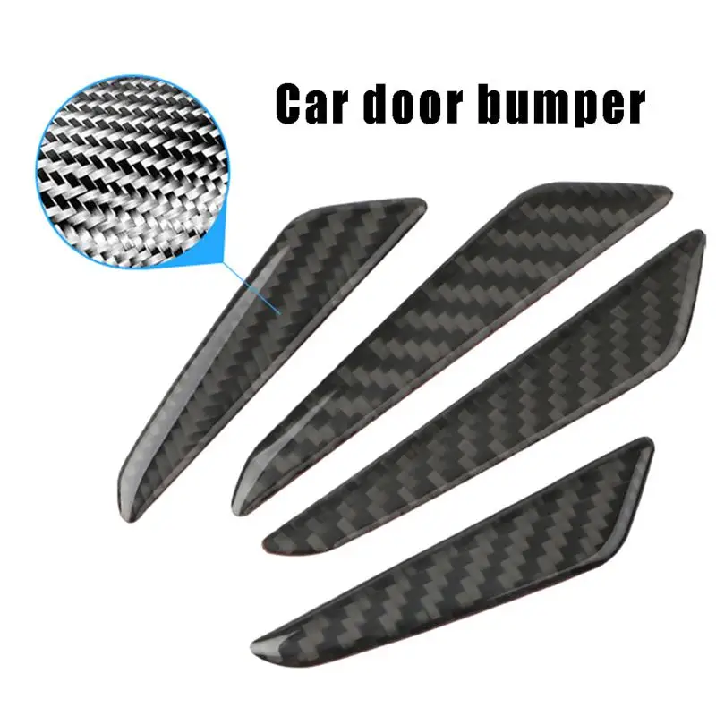 

4PCS Car Door Bumper Door Anti-Collision Strip Set Edge Bar Crash-Proof Anti-Scratch Car Protector Trim Universal For Cars