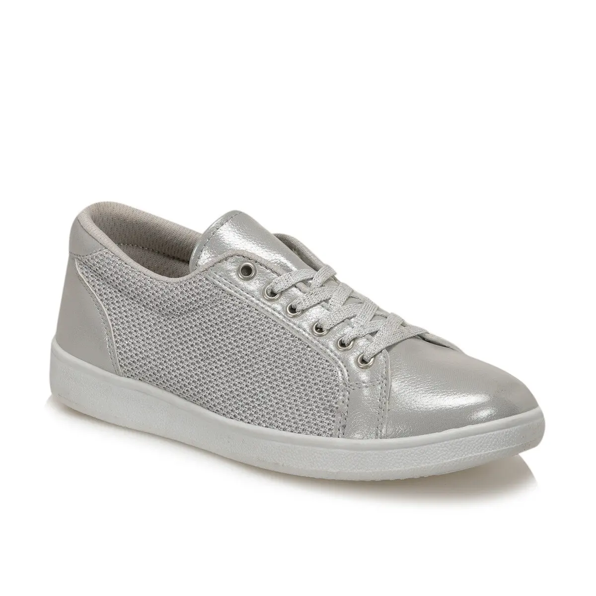 FLO/серебристые женские кроссовки Женские Модная дышащая обувь Женская на