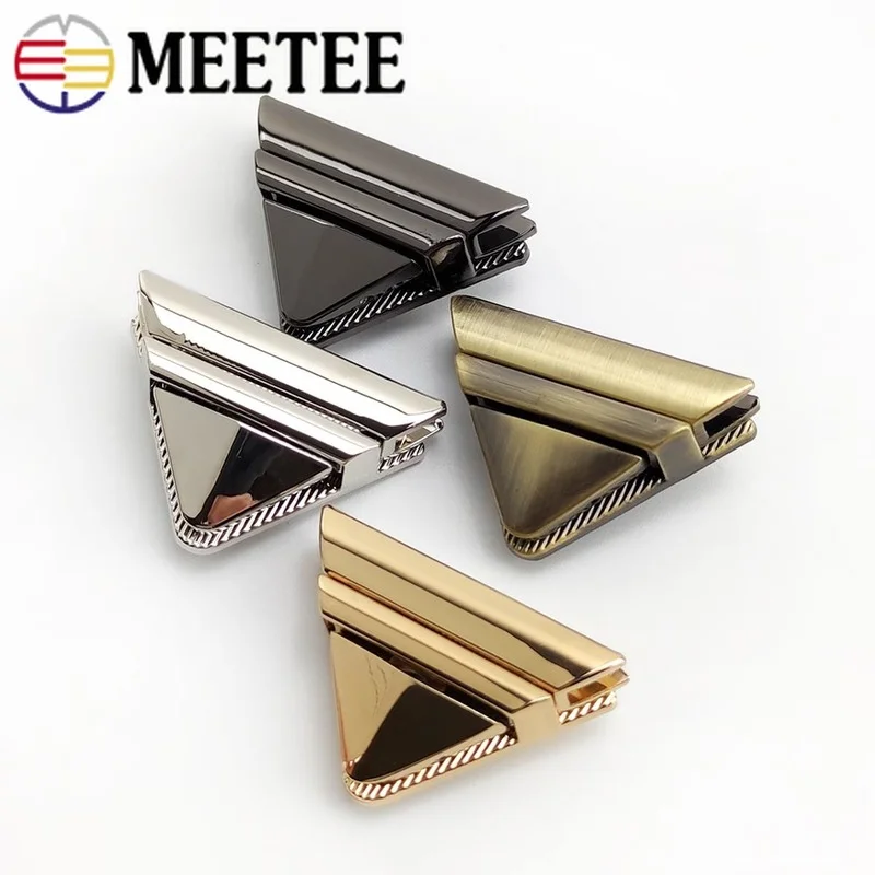 2/5 шт. женская сумка с металлическим замком декоративная врезная закручивающийся