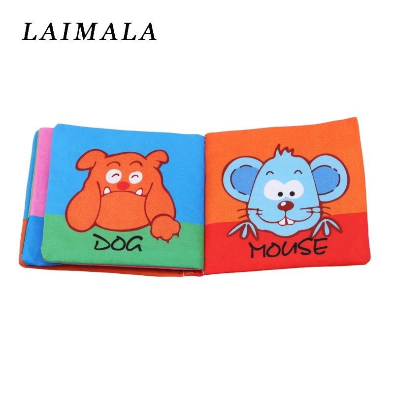 

Baby Cloth Books Intelligence Development Cloth Bed Cognize Book Educational Toy For Kid Baby Visual Early Education