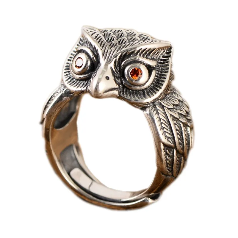 BOCAI новые ювелирные изделия из серебра S925 пробы Ретро хип-хоп тренд властителя