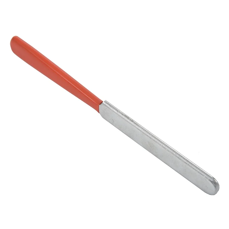 

Hot AD-Guitar Fret Crowning Luthier File Stainless Steel Narrow Dual Cutting Edge Tool Silver