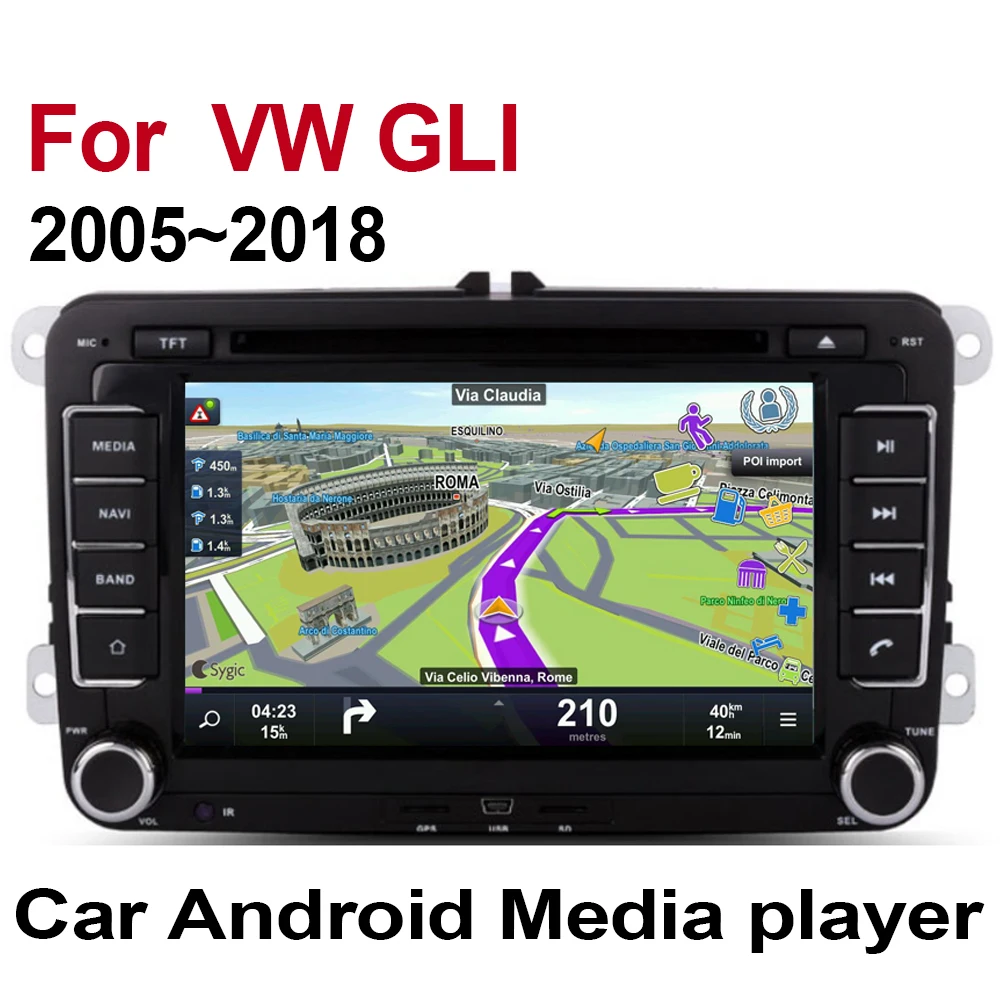 

TBBCTEE for Volkswagen VW GLI 2005~2018 Android Car DVD GPS Navi player Navigation WiFi Bluetooth Mulitmedia system