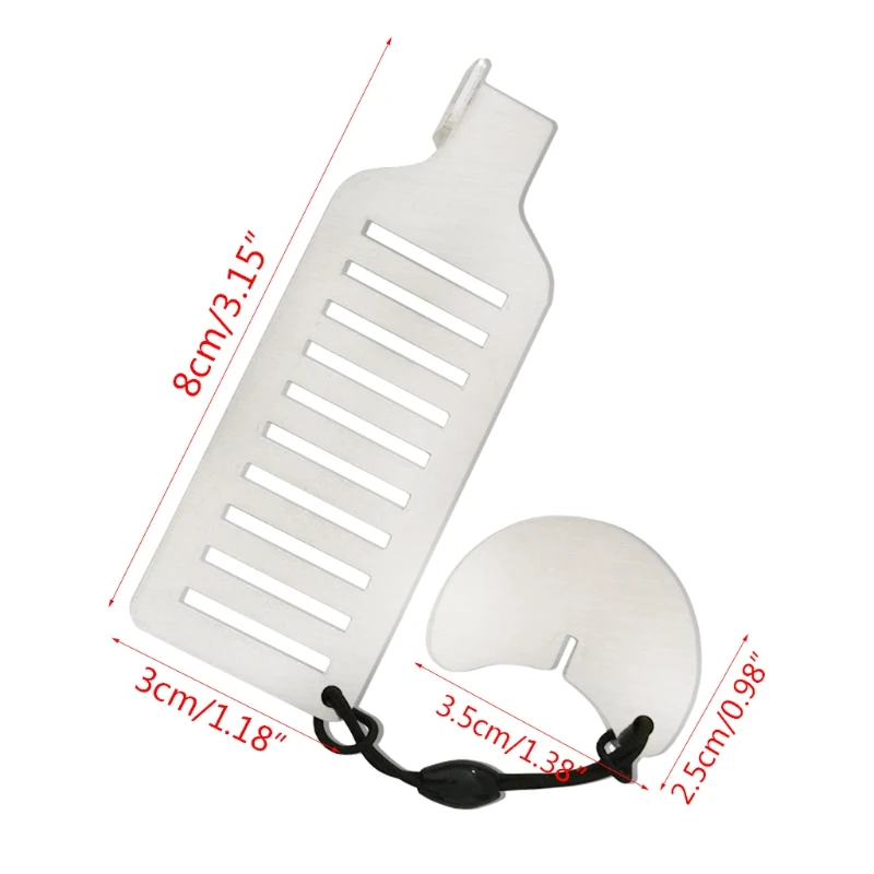 

Stainless Steel Punch-free Door Locks Anti-theft Door Stop Portable Stopper N84C