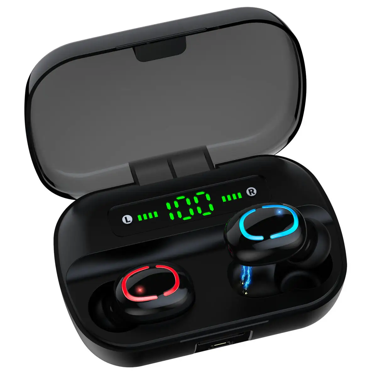 

TWS Wirless Earbuds bluetooth 5.0 Earphone Mini Portable 3500mAh Power Bank Stereo Headset with Mic