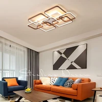 new simple postmodern northern europe bedroom lamp living room lamp creative personality geometric led ceiling lamp