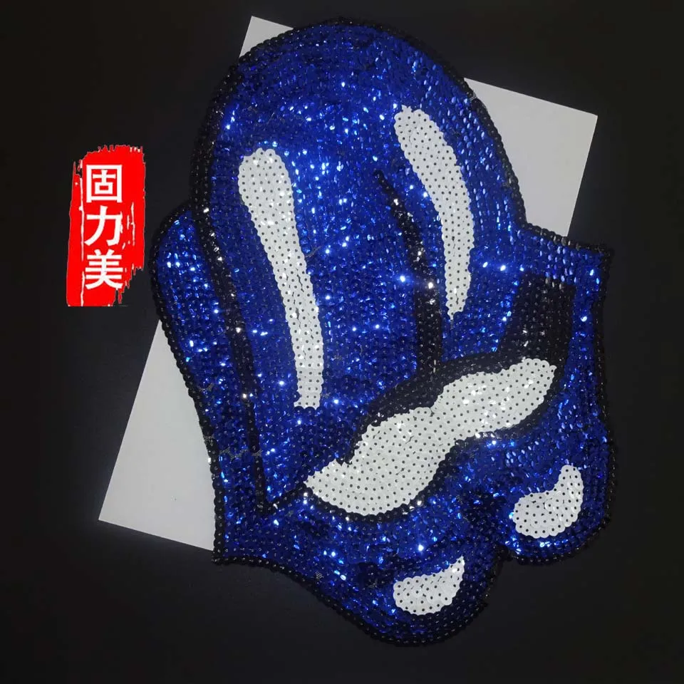 1 шт. очень большая красная нашивка для губ с блестками 36*28 см | Дом и сад