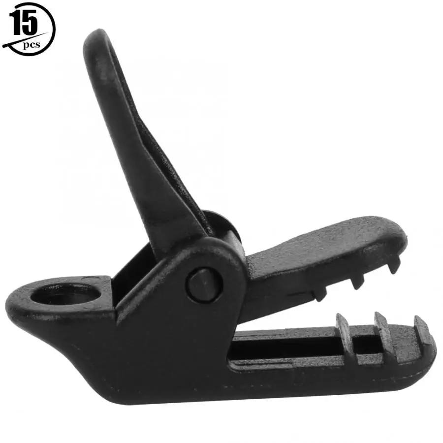 15 шт. пластиковые оснастки для кемпинга|Аксессуары палаток| |