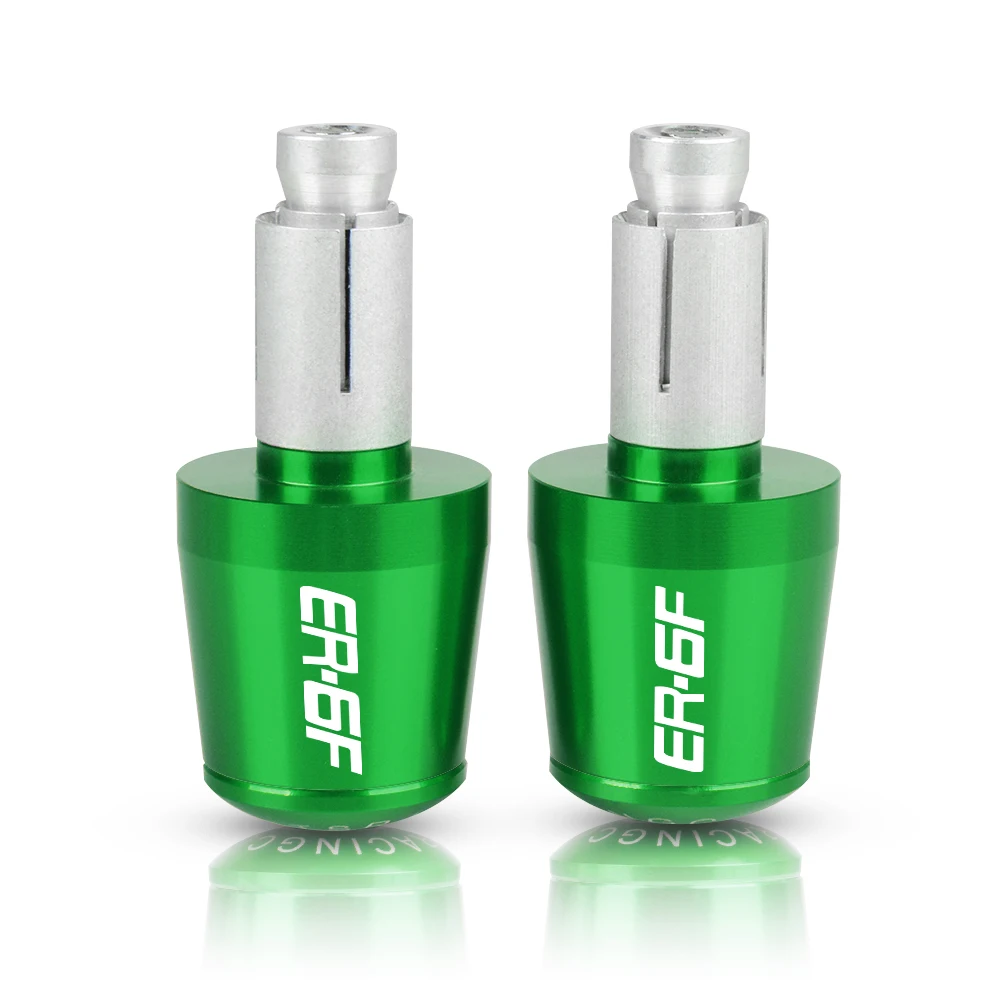 Мотоцикл 7/8 '✢ мм CNC Руль конец Moto Grip Ends Plus для KAWASAKI ER6F ER-6F 2009 2010 2011 2012 2013 2014 2015 2016