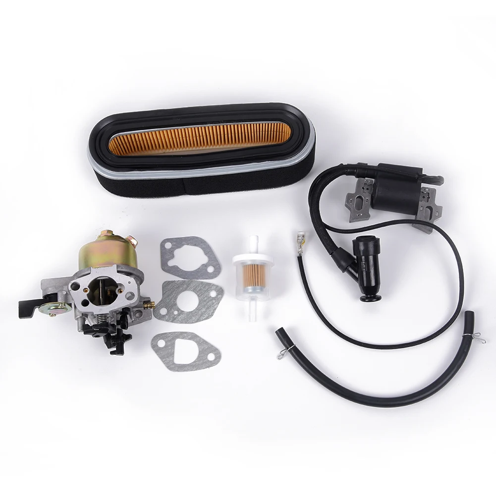 

Carburetor Air Fuel Filter Ignition Coil Kit Set Lawn Mower Chainsaw Accessories For Honda GXV120 GXV140 HR194 HR195 Garden Tool