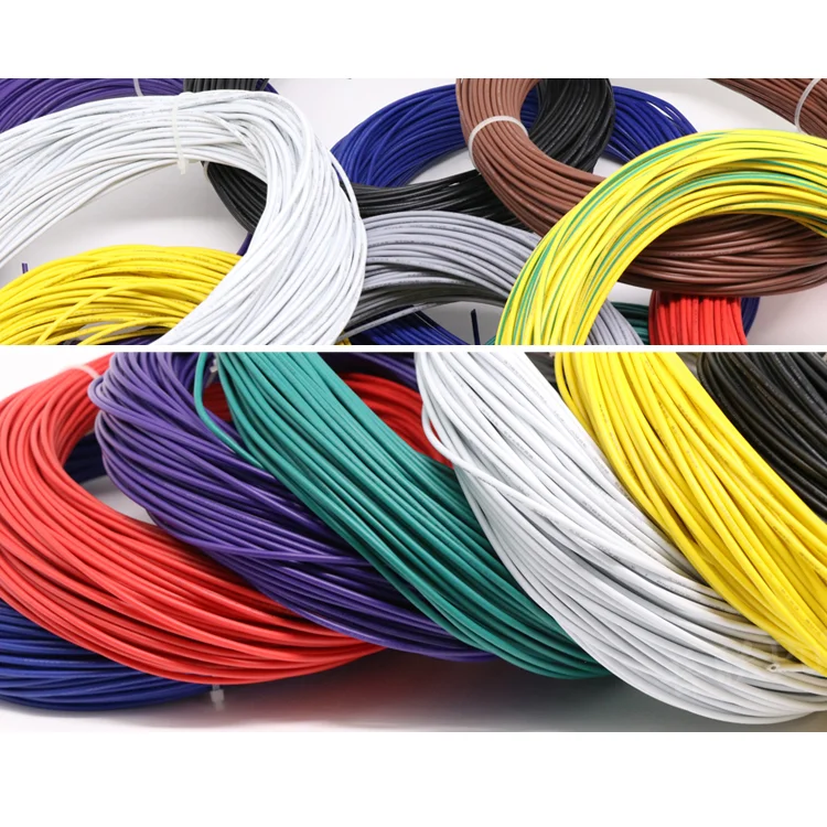 Изолированный электропровод из ПВХ UL1007 16AWG внешний диаметр 2 4 мм медный