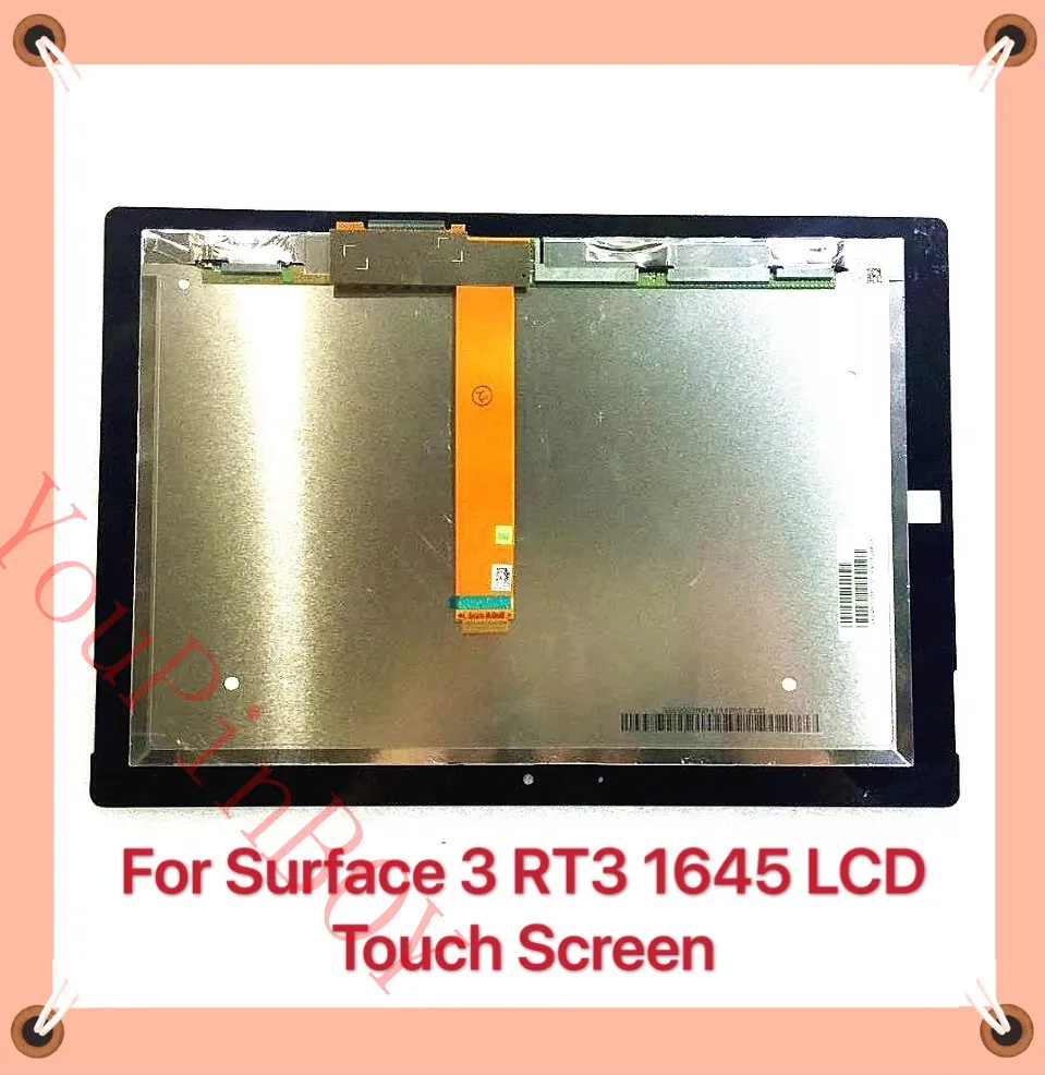 ЖК дисплей 10 8 дюйма для Microsoft Surface 3 RT3 1645 панель сенсорного экрана комбинированный