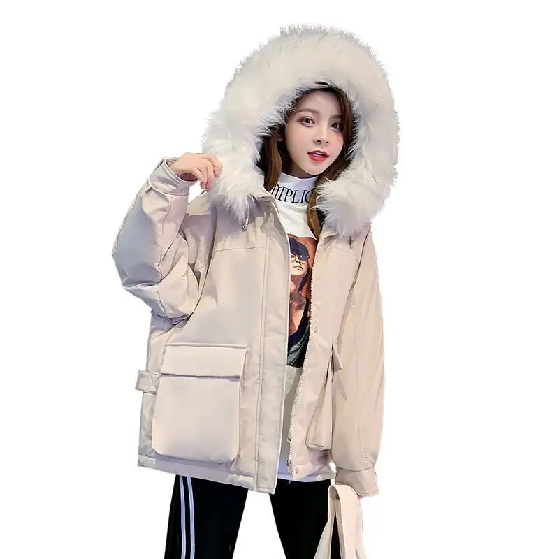 Горячая Распродажа женские зимние куртки и длинные пальто Толстая шерстяная