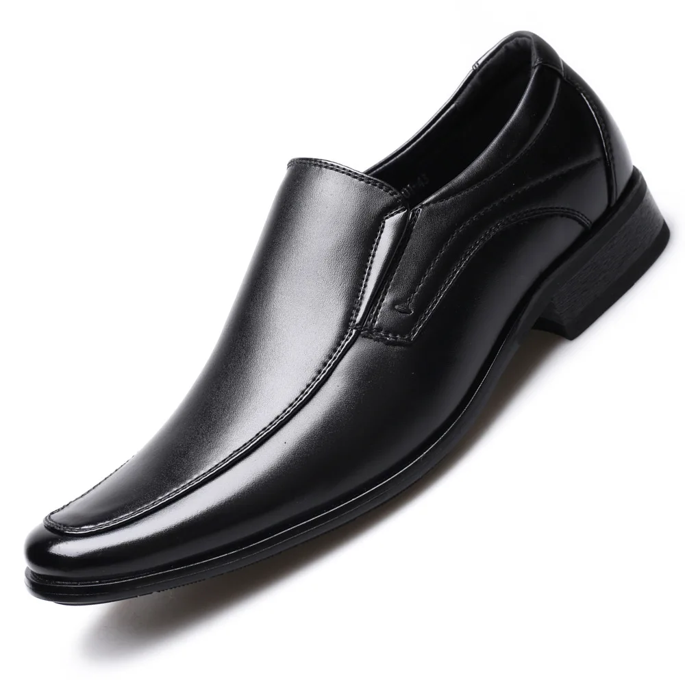 

Mazefeng Classic Business Men's Dress Shoes Fashion Elegant Formal Wedding Shoes Men Slip On Office Oxford Shoes For Men 2020
