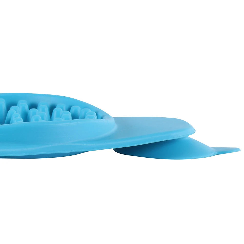 Собака чаша игрушка арахисовое масло ноги Pad присоска стены медленная еда миска