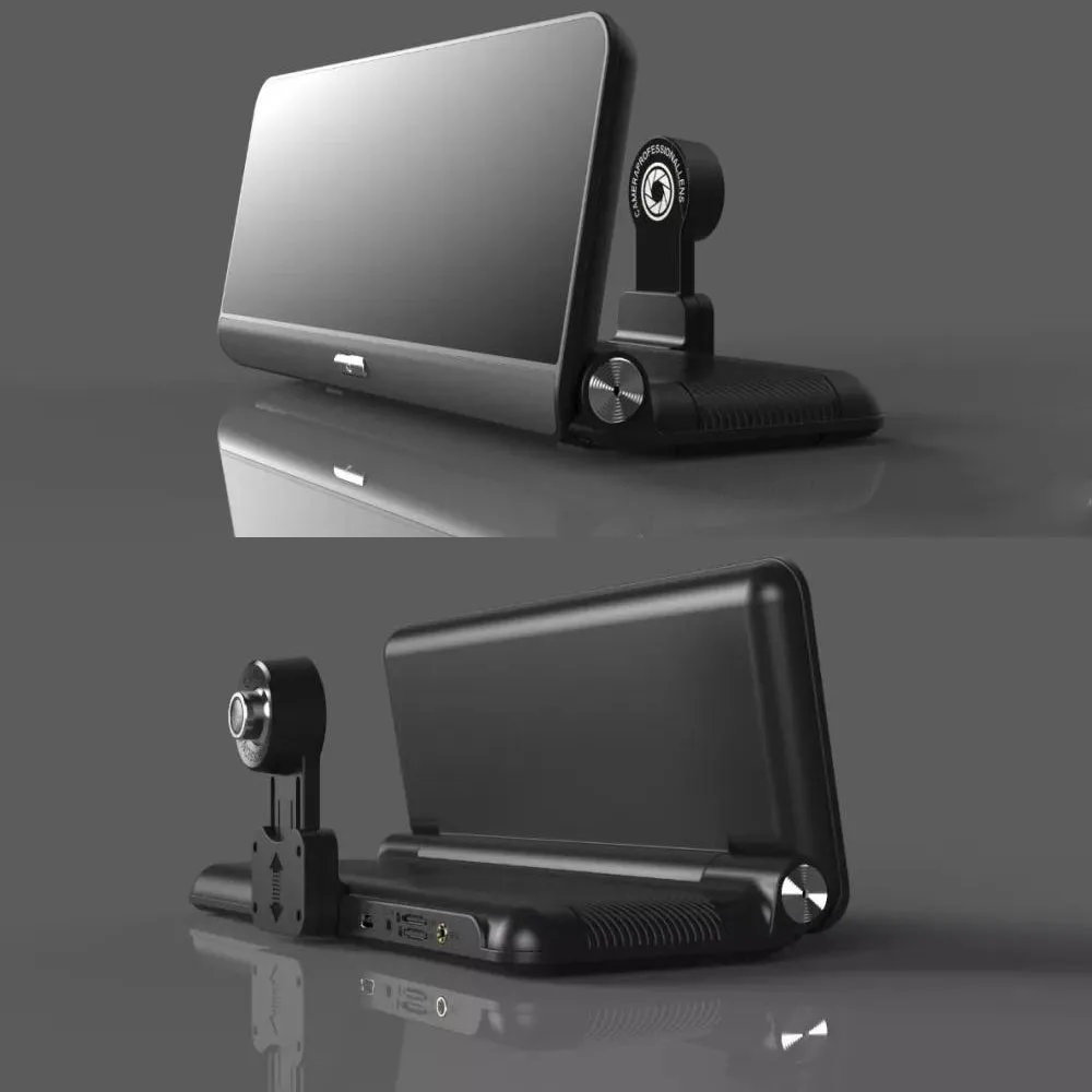 R-Way 8 &quotсенсорный ips Android 3g/4G Full HD 1080P Автомобильный видеорегистратор с