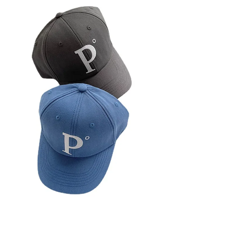 Шапка унисекс для пар Модная хлопковая бейсбольная шапка с вышивкой и буквами