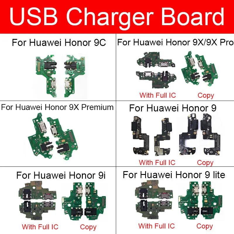 Зарядная плата с USB-разъемом для Huawei Honor 9 9i 9C 9I lite 9X Pro зарядная док-станция