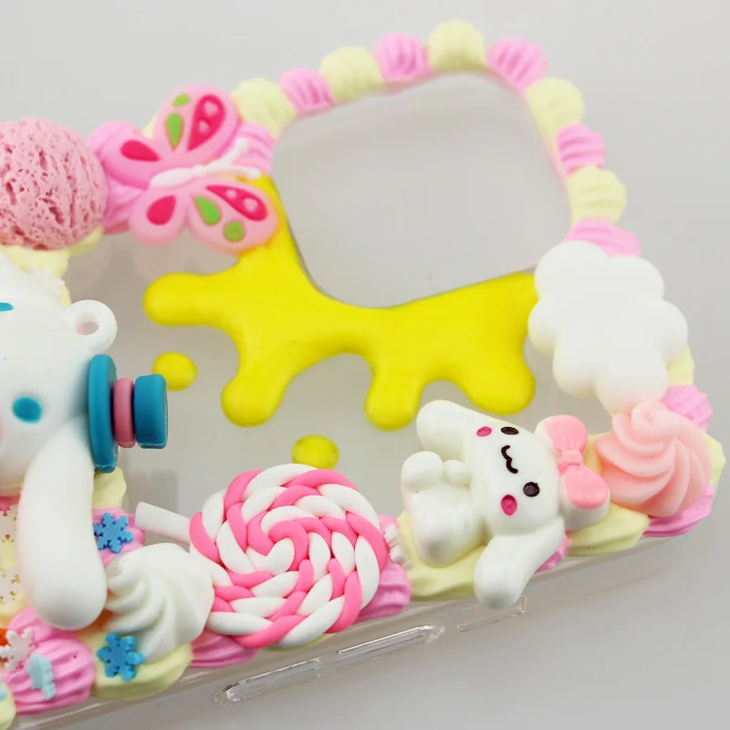 Чехол ручной работы Kawaii для Iphone 13 Pro Max 12 Mini 11 XR XSMAX X 8 Plus женский роскошный чехол